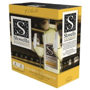 Stowells Colombard Chardonnay 3ltr - Pack of 4